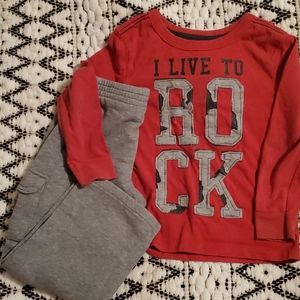 Long sleeve and pants set